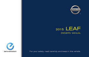 2015 Nissan LEAF Navigation Manual